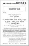 Parts of Arms Locker, Arm Rack, Arm Repair Chest, and Pistol Cleaning Kit