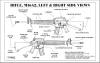 22" X 34" Rifle, M16A2, Left & Right Side Views Poster