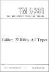 TM 9-280 Caliber .22 Rifles, All Types